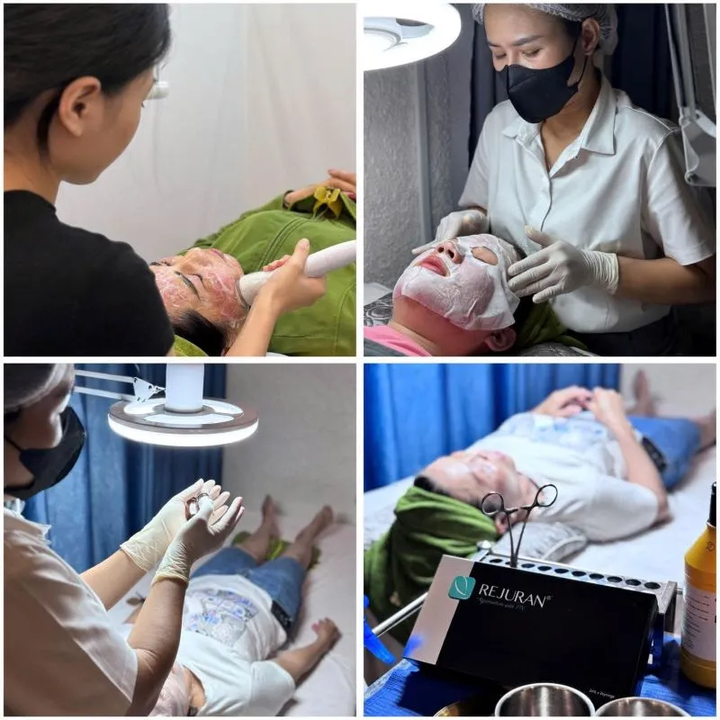 Mọi quy trình đều được kỹ thuật viên thực hiện nhẹ nhàng, giúp khách hàng thư giãn trong suốt quá trình thực hiện