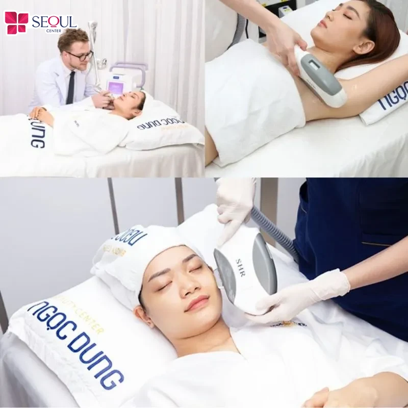 Khách hàng sẽ được tư vấn bởi chuyên viên có nhiều kinh nghiệm, giúp đưa ra liệu trình triệt lông phù hợp với làn da