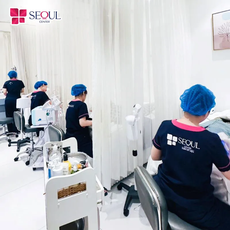 Mỗi khách hàng khi đến trải nghiệm tại Seoul Center đều được thực hiện riêng biệt, giúp khách hàng thoải mái trong suốt quá trình