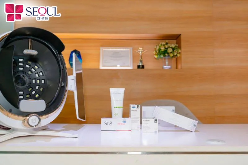 Thẩm mỹ viện Seoul Center luôn đầu tư mạnh mẽ vào công nghệ chăm sóc da cùng các sản phẩm chính hãng, có nguồn gốc rõ ràng