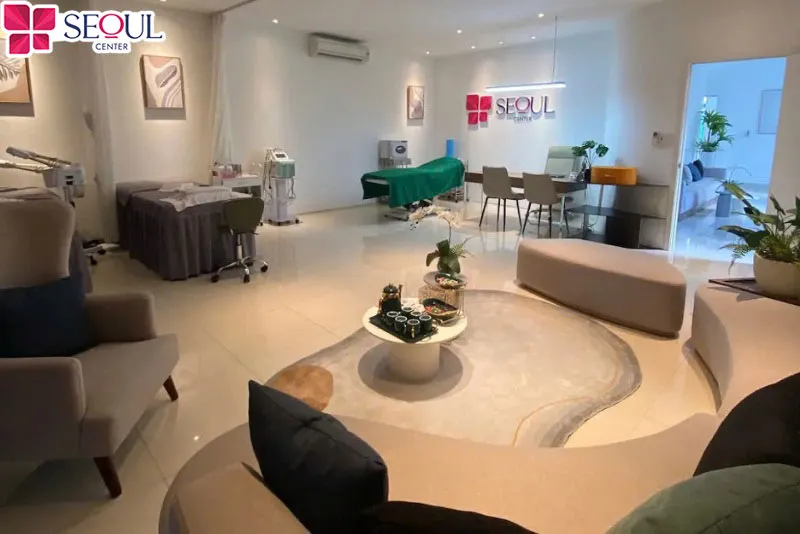 Không gian được thiết kế sang trọng, tinh tế tại Thẩm mỹ viện Seoul Center Quảng Ngãi