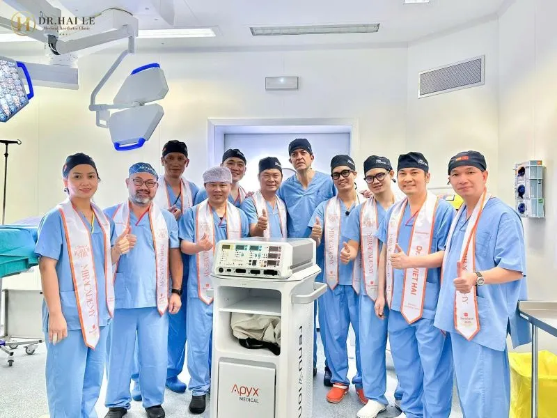 Phòng thực hiện vô trùng tại Viện thẩm mỹ Y khoa Dr. Hải Lê