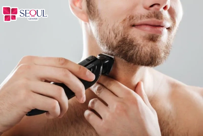 Khác với việc cạo râu mỗi ngày, công nghệ triệt râu sẽ giúp loại bỏ râu tận gốc và duy trì làn da mịn màng, sạch sẽ trong thời gian dài