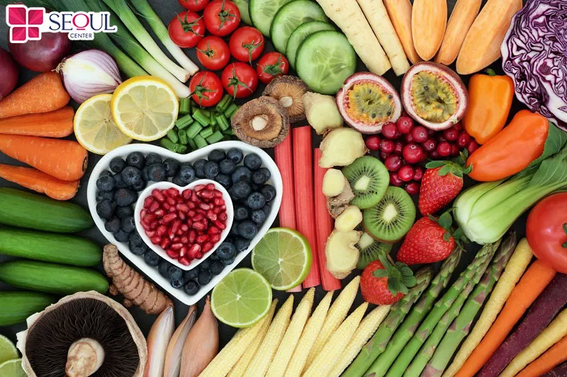 Những thực phẩm nên bổ sung cho cơ thể sau phun để môi nhanh hồi phục và lên màu đẹp