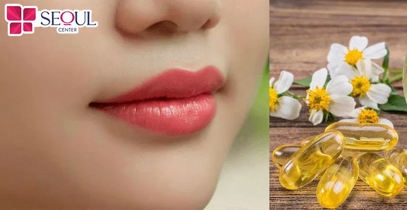 Vitamin E sẽ giúp ức chế sắc tố melanin, làm hồng và mềm mịn môi sau một thời gian sử dụng