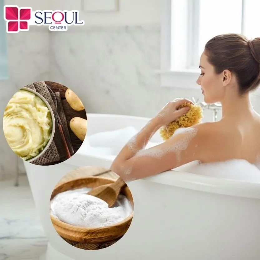 Khoai tây cũng là nguyên liệu giúp làm trắng da tại nhà, dưỡng cho da mềm mịn hơn