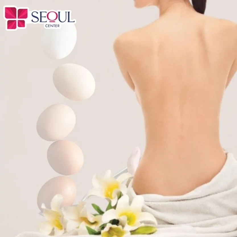 Kết hợp trứng gà cùng bột mì sẽ giúp da trắng mịn, mềm mại hơn nên phù hợp với những ai có làn da khô