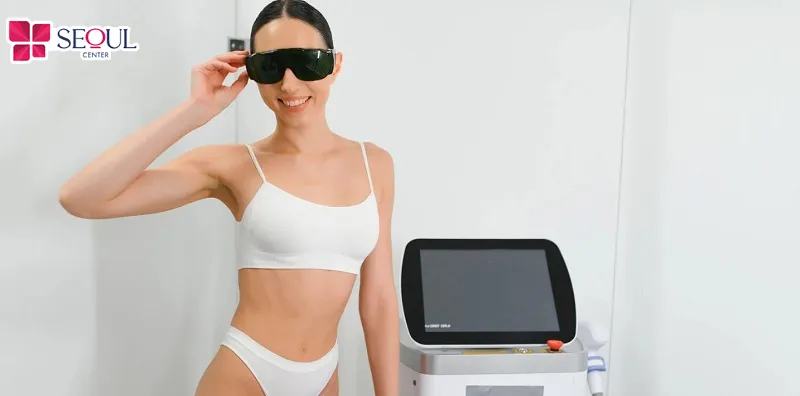 Triệt lông bằng máy móc không ảnh hưởng đến sức khỏe khi thực hiện tại cơ sở uy tín