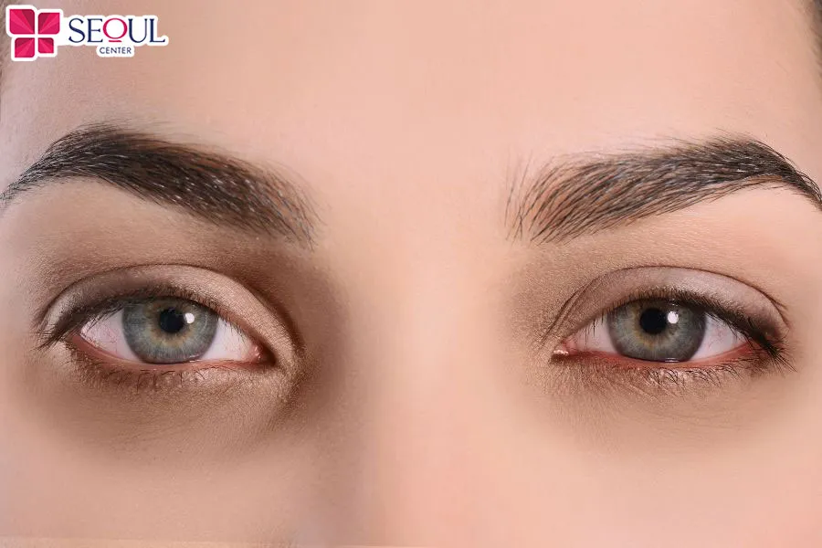 Lông mày mũ là kiểu chân mày cho mắt một mí