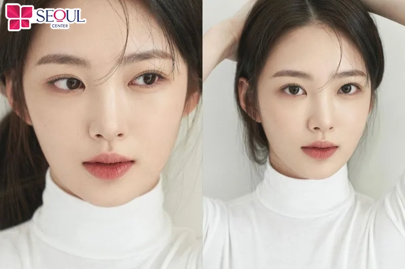 Lông mày ngang rất phù hợp với ai có mắt một mí muốn tạo diện mạo trẻ trung, đẹp tự nhiên