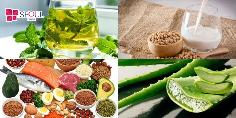 Những thực phẩm có thể sử dụng thêm để hỗ trợ làm rụng lông chân