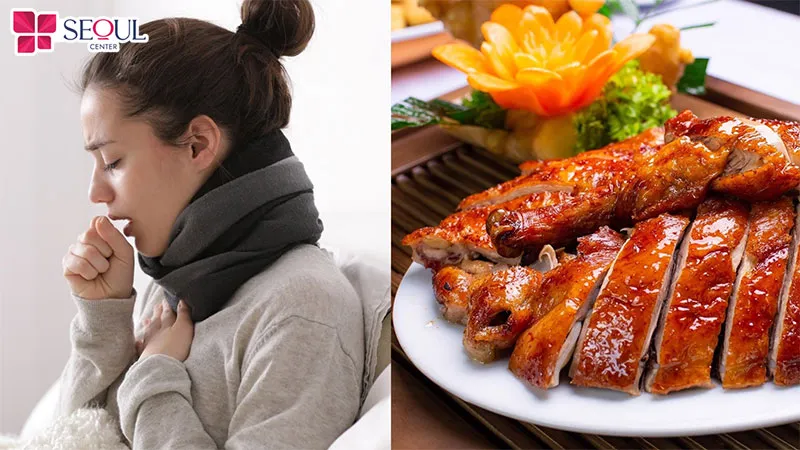 Sau phun môi bạn không nên ăn thịt vịt sẽ ảnh hưởng đến khả năng hồi phục và lên màu của môi