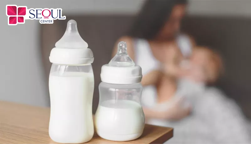 Dùng sữa mẹ để làm nguyên liệu dưỡng da trắng sáng mịn màng sau sinh