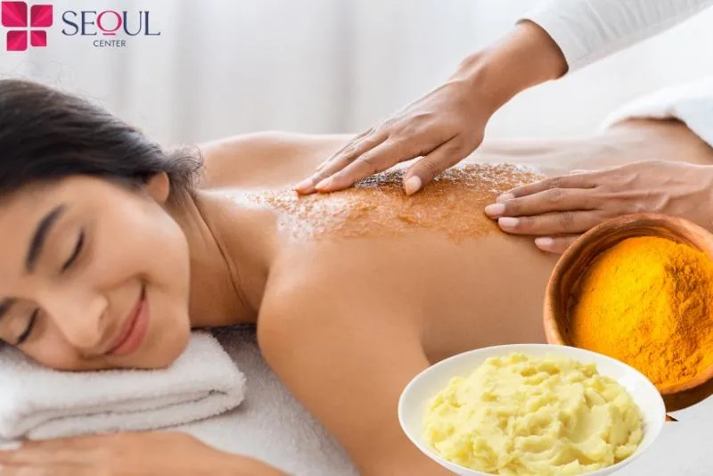 Làn da mịn màng, tươi sáng và khỏe mạnh tự nhiên nhờ khoai tây và tinh bột nghệ