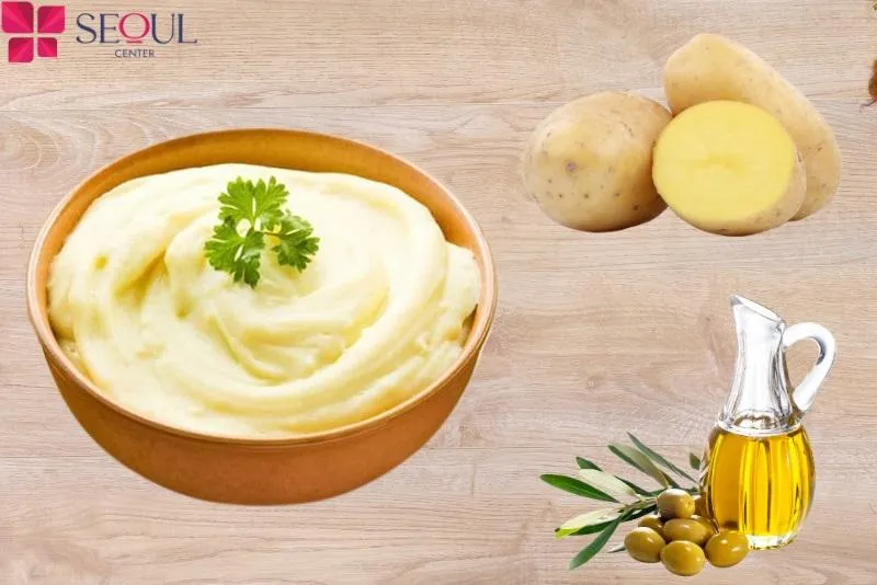 Cấp ẩm hiệu quả, tăng độ đàn hồi và mang đến làn da mịn màng, khỏe mạnh nhờ khoai tây và dầu oliu