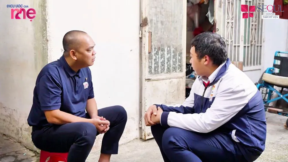 Cậu bé Hoàng kể về câu chuyện được cô Lan giúp đỡ và mong muốn gặp lại cô để nói lời cảm ơn