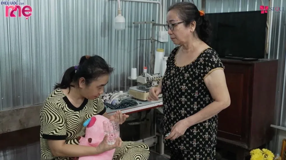 Cô Huê 1 mình lẻ loi nuôi con bị bệnh động kinh, có trí tuệ của một đứa trẻ