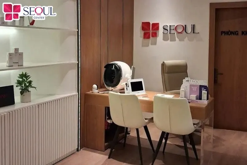 Không gian phòng khám, điều trị riêng tư mang lại cảm giác thoải mái cho khách hàng tại Thẩm mỹ viện Seoul Center Gò Vấp