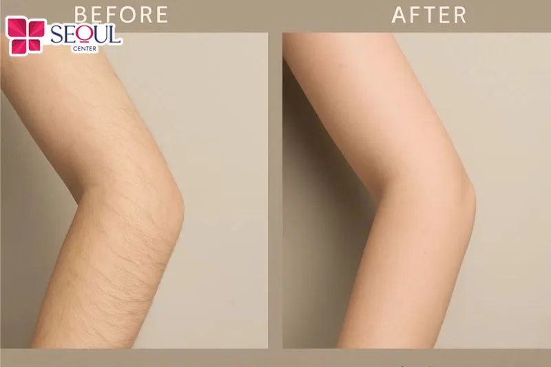 Đây là phương pháp lý tưởng phù hợp với những ai muốn sở hữu cánh tay trắng mịn, sạch lông