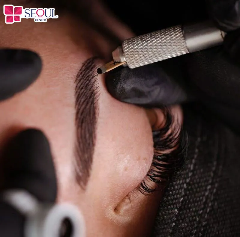 Nếu kỹ thuật viên đi kim không tinh tế và tỉ mỉ thì sợi mày có thể trông thô, cứng