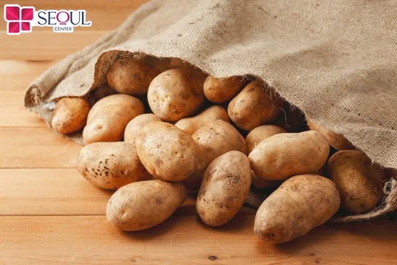 Khoai tây cho hiệu quả làm sáng da vùng cổ vượt trội