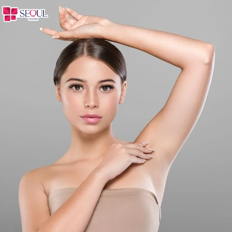 Trước khi bôi lên toàn bộ vùng da nách, bạn nên thoa lên vùng da nhỏ trên tay để xem phản ứng