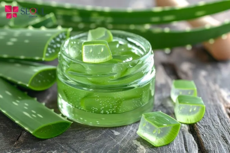 Bạn có thể thoa gel nha đam, lô hội sau khi thực hiện tẩy tế bào chết