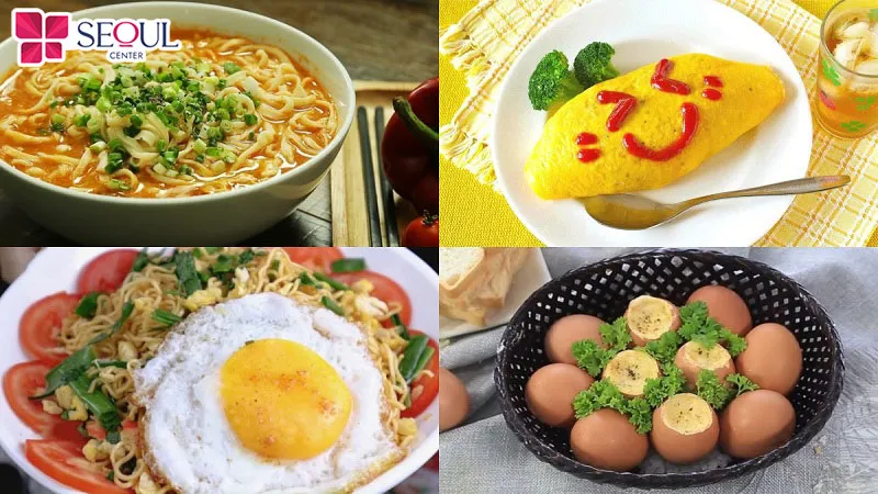 Nên kiêng những món trứng sau điêu khắc chân mày để tránh gây ngứa, kích ứng