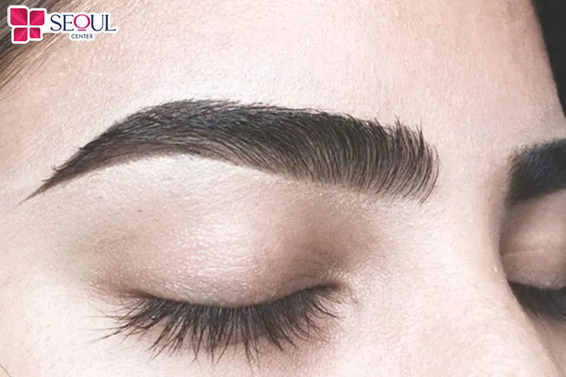 Điêu khắc chân mày bị đậm thường một phần do tay nghề kỹ thuật viên kém