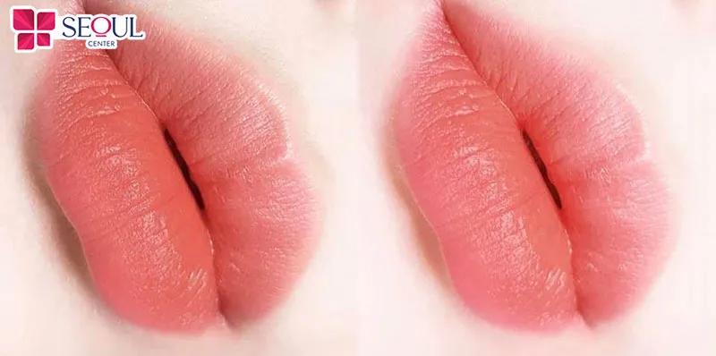 Phun môi màu hồng cam sữa phù hợp với nhiều đối tượng và tone da