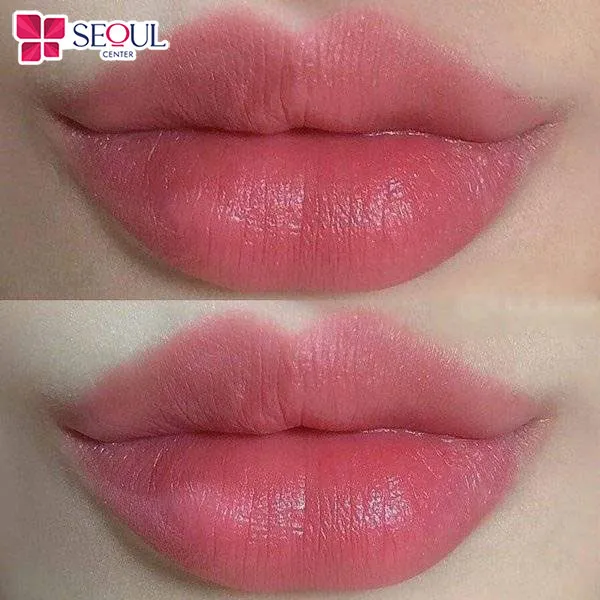 Môi màu hồng nâu là lựa chọn của nhiều chị em tuổi 40