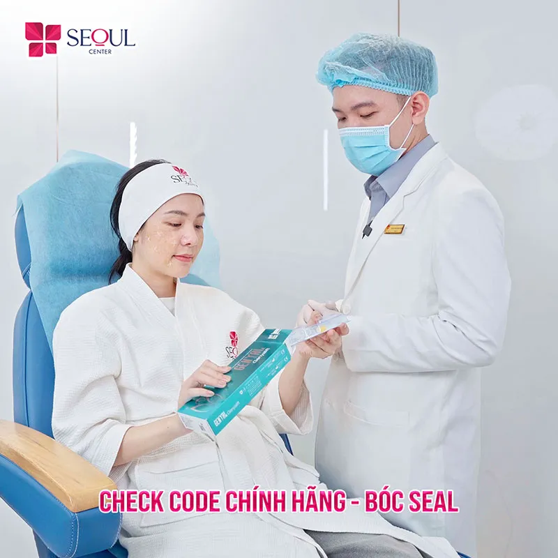 Quy trình dịch vụ khép kín chuẩn an toàn y khoa, các sản phẩm sử dụng trong liệu trình sẽ luôn cho khách hàng check trước để đảm bảo nguồn gốc an toàn