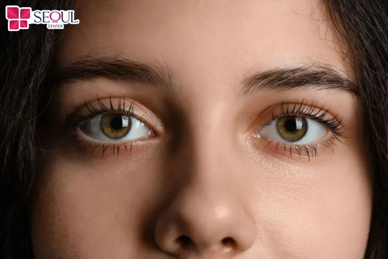 Khoảng cách lông mày gần với mắt cũng được xem là người có tính cách nóng nảy, khó kiểm soát