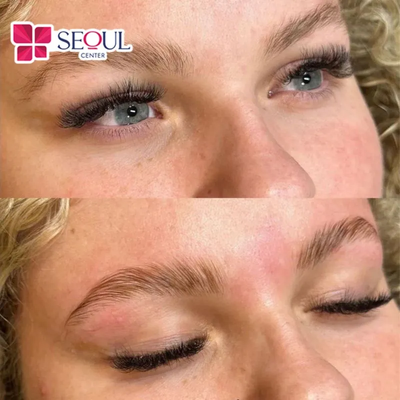 Khi lông mày quá nhạt màu, nhiều người lựa chọn phương pháp vẽ hoặc phun xăm lông mày