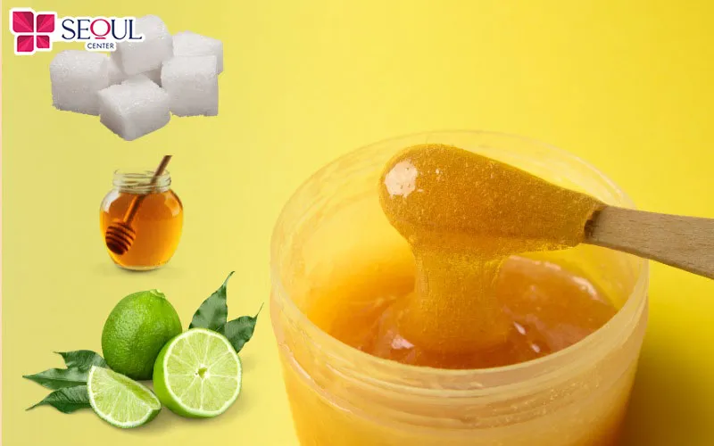 Đun hỗn hợp chanh và đường sẽ tạo ra hỗn hợp sáp wax cực tốt cho da, lại tiết kiệm, dễ thực hiện