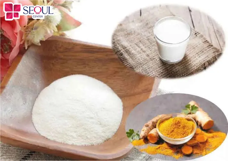 Triệt lông bằng bột mì và sữa chua, kết hợp cùng bột nghệ đơn giản tại nhà