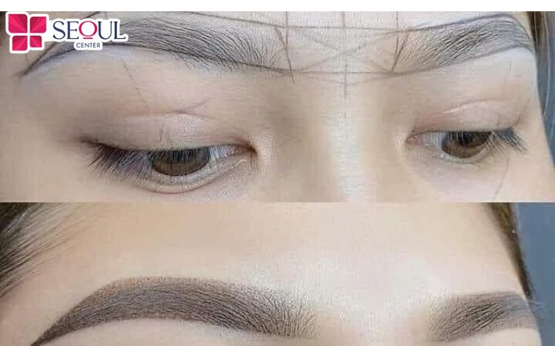 Những ai có chân mày thưa nhạt, không đều, không rõ dáng rất phù hợp phun mày Shading