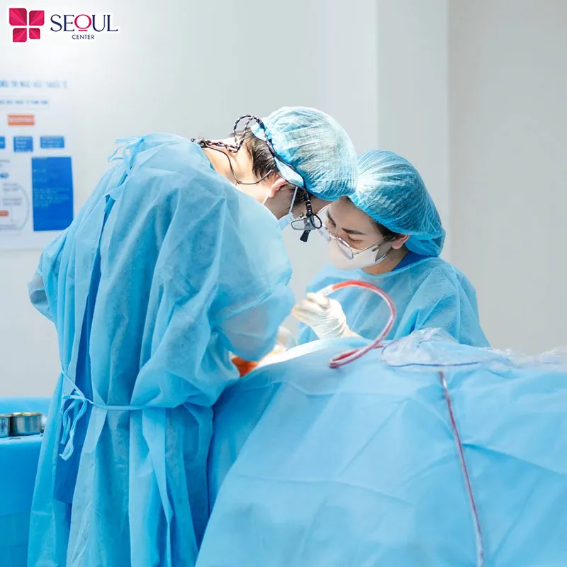 Đội ngũ bác sĩ tại Seoul Center sẽ giúp khách hàng khắc phục hoàn toàn lỗi mí trả lại đôi mắt đẹp cho khách hàng