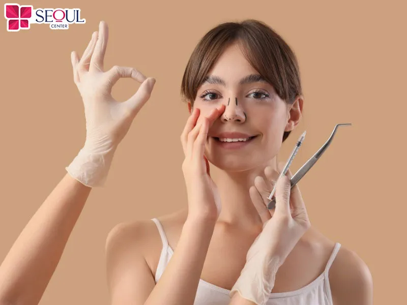 Người có cấu trúc xương mũi vững chắc, sống mũi thấp, ngắn có thể nâng mũi sụn tự thân Nano Mỹ