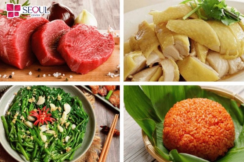 Những thực phẩm khác cần kiêng sau khi phun mày