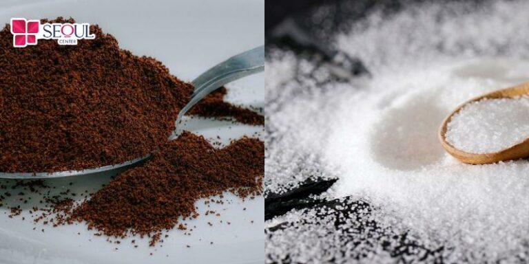 Làm trắng da bằng bã cà phê và muối vừa giúp da mịn màng, khỏe khoắn vừa làm sáng da