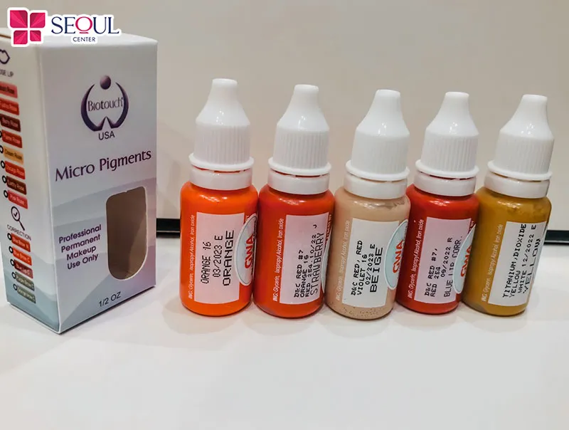 Sử dụng mực phun xăm chất lượng sẽ giúp chân mày lên màu đẹp, rõ nét, duy trì kết quả bền lâu