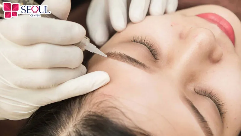 Phun xăm lông mày giúp tạo dáng lông mày sắc nét, cuốn hút