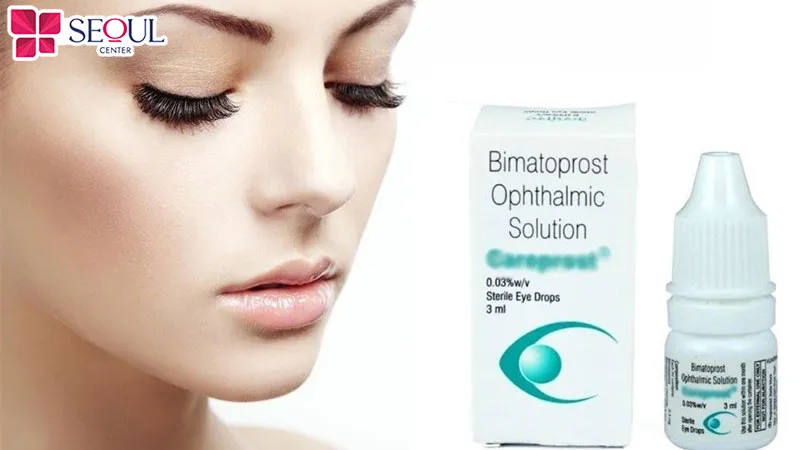 Khắc phục tình trạng rụng lông mày bằng thuốc trị cườm nước Bimatoprost