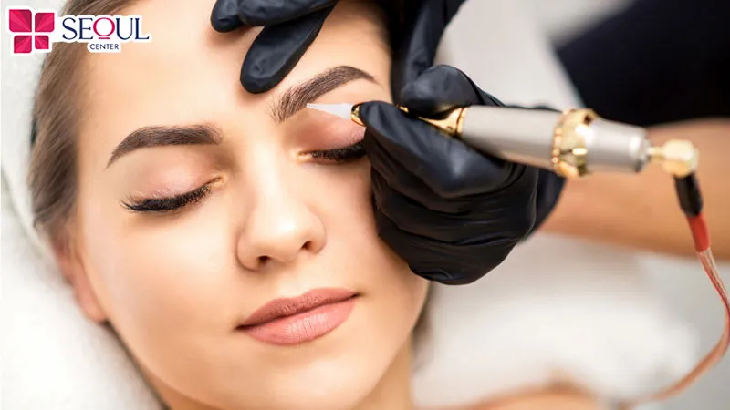 Phun xăm để tạo dáng lông mày tự nhiên, khắc phục tình trạng rụng lông mày hiệu quả