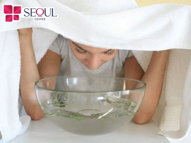 Mỗi tuần xông hơi với lá chè tươi 1-2 lần bạn sẽ thấy làn da được cải thiện trắng sáng sau một thời gian