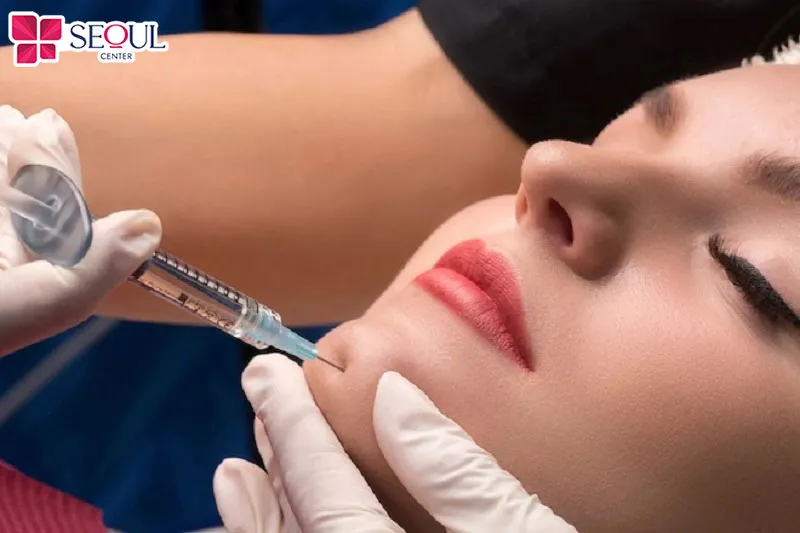 Tiêm tan filler cằm là cách xử lý thường được áp dụng khi cằm bị vón cục, biến dạng