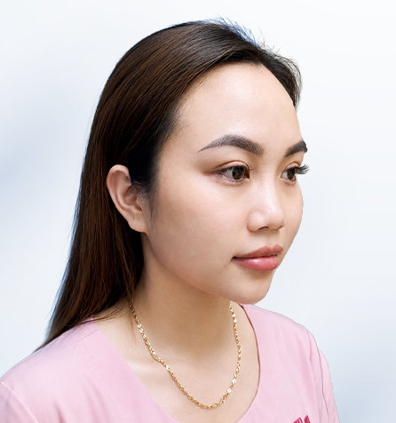 Khách hàng trước thực hiện chính diện