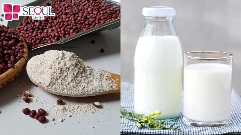 Tắm trắng với bột đậu đỏ và sữa chua không đường sẽ giúp da bạn trở nên cực kỳ mềm mịn trắng sáng khỏe khoắn