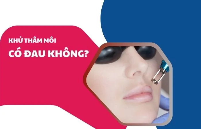 Khử thâm môi có thâm không